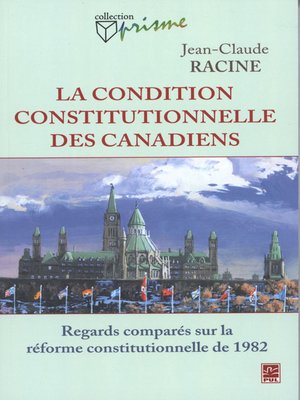 cover image of La condition constitutionnelle des Canadiens